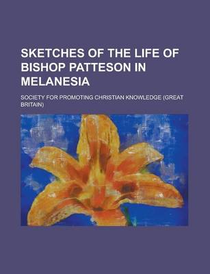 Book cover for Sketches of the Life of Bishop Patteson in Melanesia