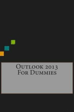 Cover of Outlook 2013 for Dummies