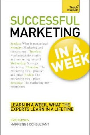 Cover of Marketing In A Week