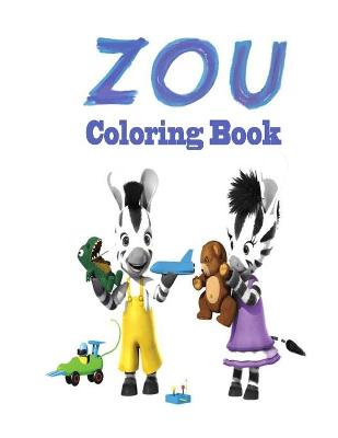 Book cover for Zou Coloring Book