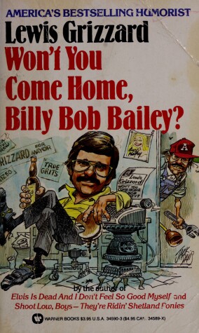 Book cover for Won't You Come Home Billy Bob Bailey?