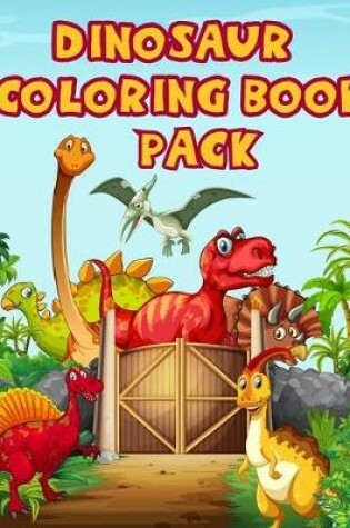 Cover of Dinosaur Coloring Book Pack