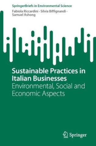 Cover of Sustainable Practices in Italian Businesses