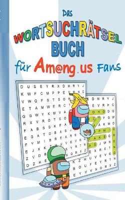 Book cover for Das Wortsuchrätsel Buch für Am@ng.us Fans