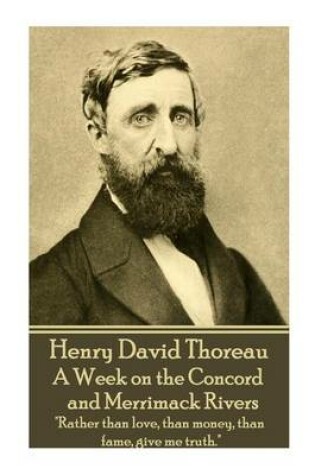 Cover of Henry David Thoreau - A Week on the Concord and Merrimack Rivers