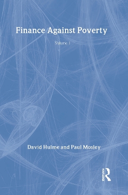 Book cover for Finance Against Poverty: Volume 1