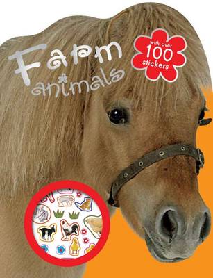 Book cover for Farm Animals Colouring Book