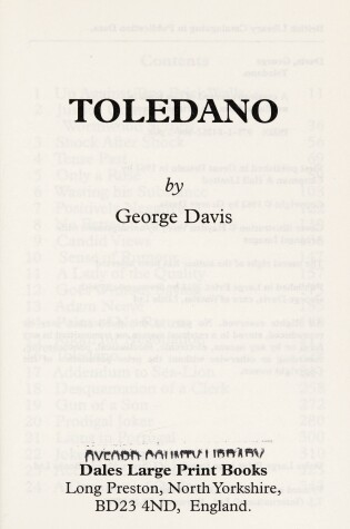 Cover of Toledano