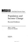 Book cover for Population and Income Change