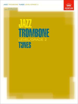 Cover of Jazz Trombone Level/Grade 2 Tunes, Part & Score & CD