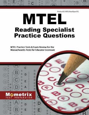 Cover of MTEL Reading Specialist Practice Questions