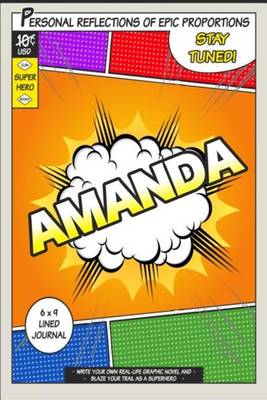 Book cover for Superhero Amanda