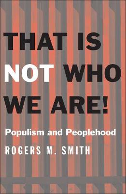 Book cover for That Is Not Who We Are!