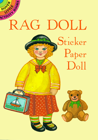 Book cover for Rag Doll Sticker Paper Doll