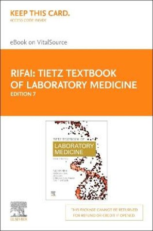 Cover of Tietz Textbook of Laboratory Medicine - Elsevier eBook on Vitalsource (Retail Access Card)