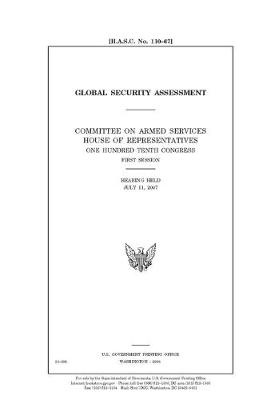 Book cover for Global security assessment