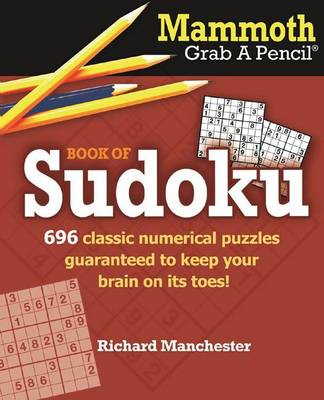 Book cover for Mammoth Grab A Pencil Book of Sudoku
