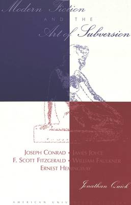 Cover of Modern Fiction and the Art of Subversion