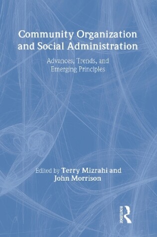 Cover of Community Organization and Social Administration