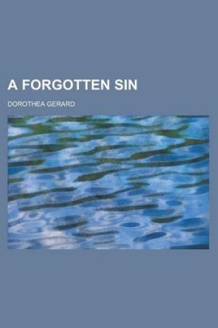 Cover of A Forgotten Sin