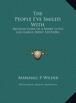 Book cover for The People I've Smiled with