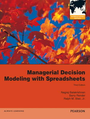 Book cover for Managerial Decision Modeling with Spreadsheets