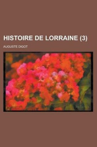 Cover of Histoire de Lorraine (3)