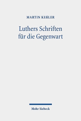 Book cover for Luthers Schriften fur die Gegenwart