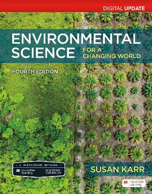 Book cover for Scientific American Environmental Science for a Changing World, Digital Update