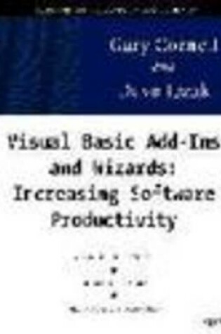 Cover of Visual Basic Add-ins and Wizards