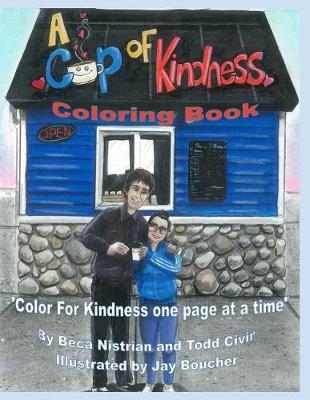 Book cover for Color for Kindness Coloring Book