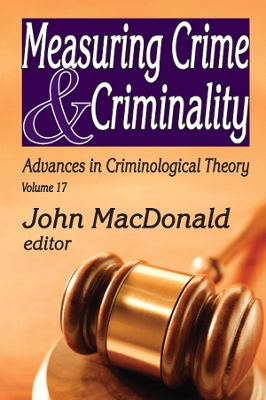 Cover of Measuring Crime and Criminality