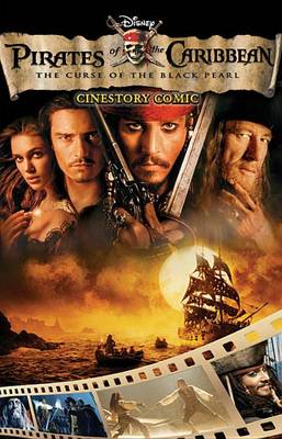 Book cover for Disney's Pirates of the Caribbean Cinestory