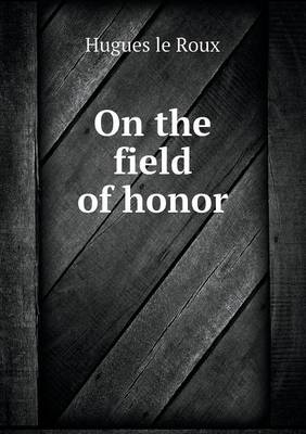 Book cover for On the field of honor