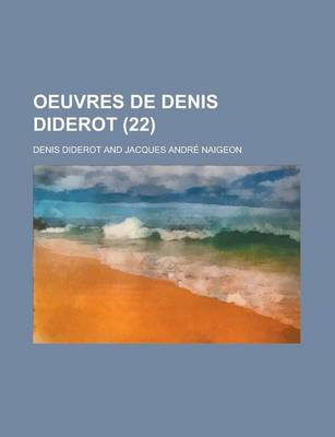 Book cover for Oeuvres de Denis Diderot (22)