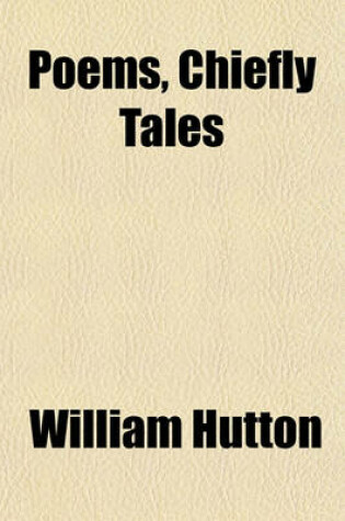 Cover of Poems, Chiefly Tales