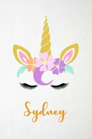 Cover of Sydney A5 Lined Notebook 110 Pages