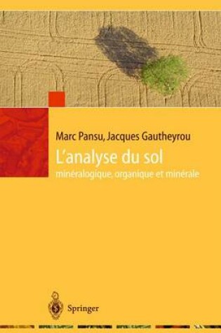 Cover of L'Analyse Du Sol