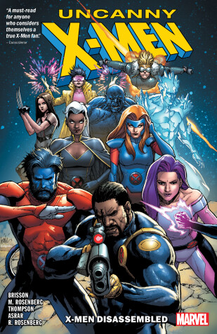 Book cover for Uncanny X-Men: X-Men Disassembled