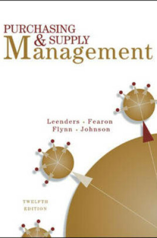 Cover of Purchasing and Supply Management