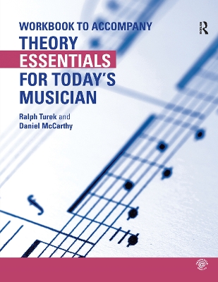 Book cover for Theory Essentials for Today's Musician (Workbook)