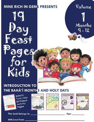 Book cover for 19 Day Feast Pages for Kids Volume 1 / Book 3