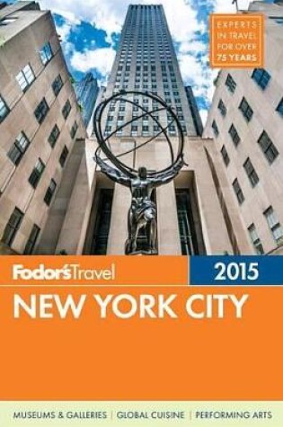 Cover of Fodor's New York City 2015