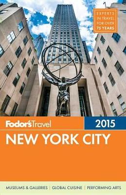 Book cover for Fodor's New York City 2015