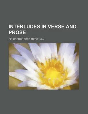 Book cover for Interludes in Verse and Prose