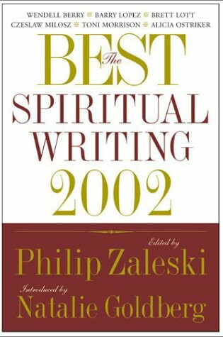 Cover of Best Spiritual Writing 2002