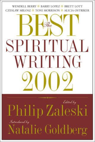 Book cover for Best Spiritual Writing 2002