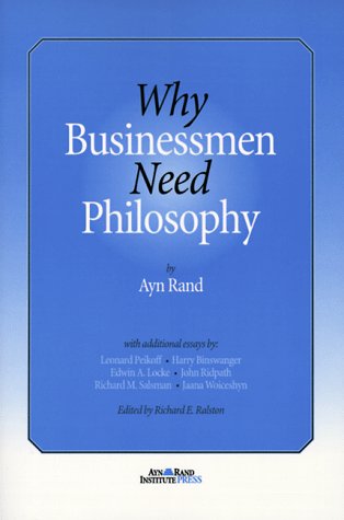 Book cover for Why Businessmen Need Philosophy