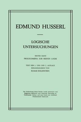 Cover of Logische Untersuchungen