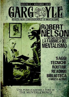 Book cover for Gargoyle - Rivista non convenzionale di Mentalismo - n. 2